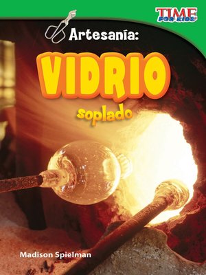 cover image of Artesanía: Vidrio soplado